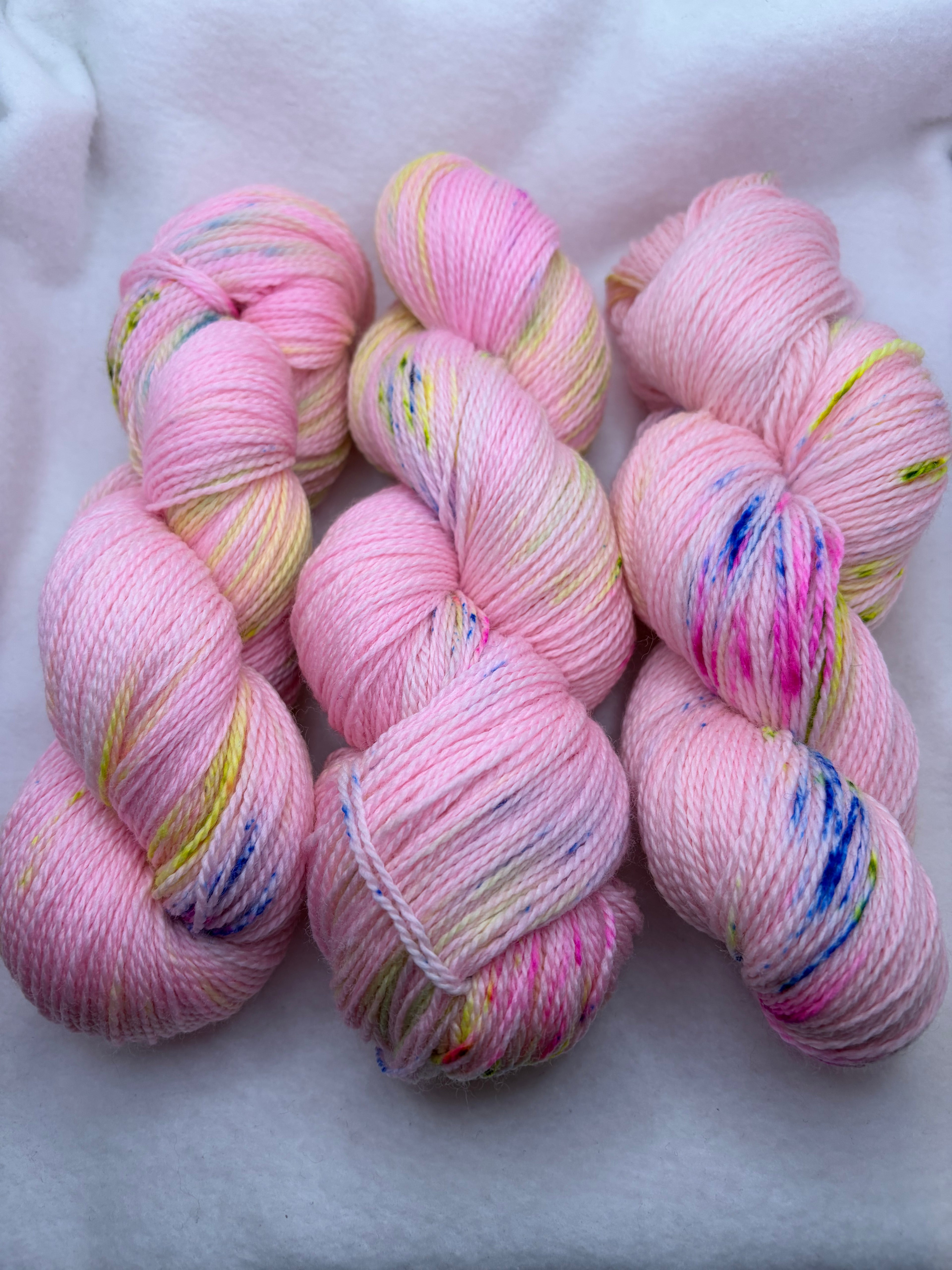 Cotton Candy | Merino Fingering