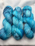 Cyan Depths | Merino Fingering