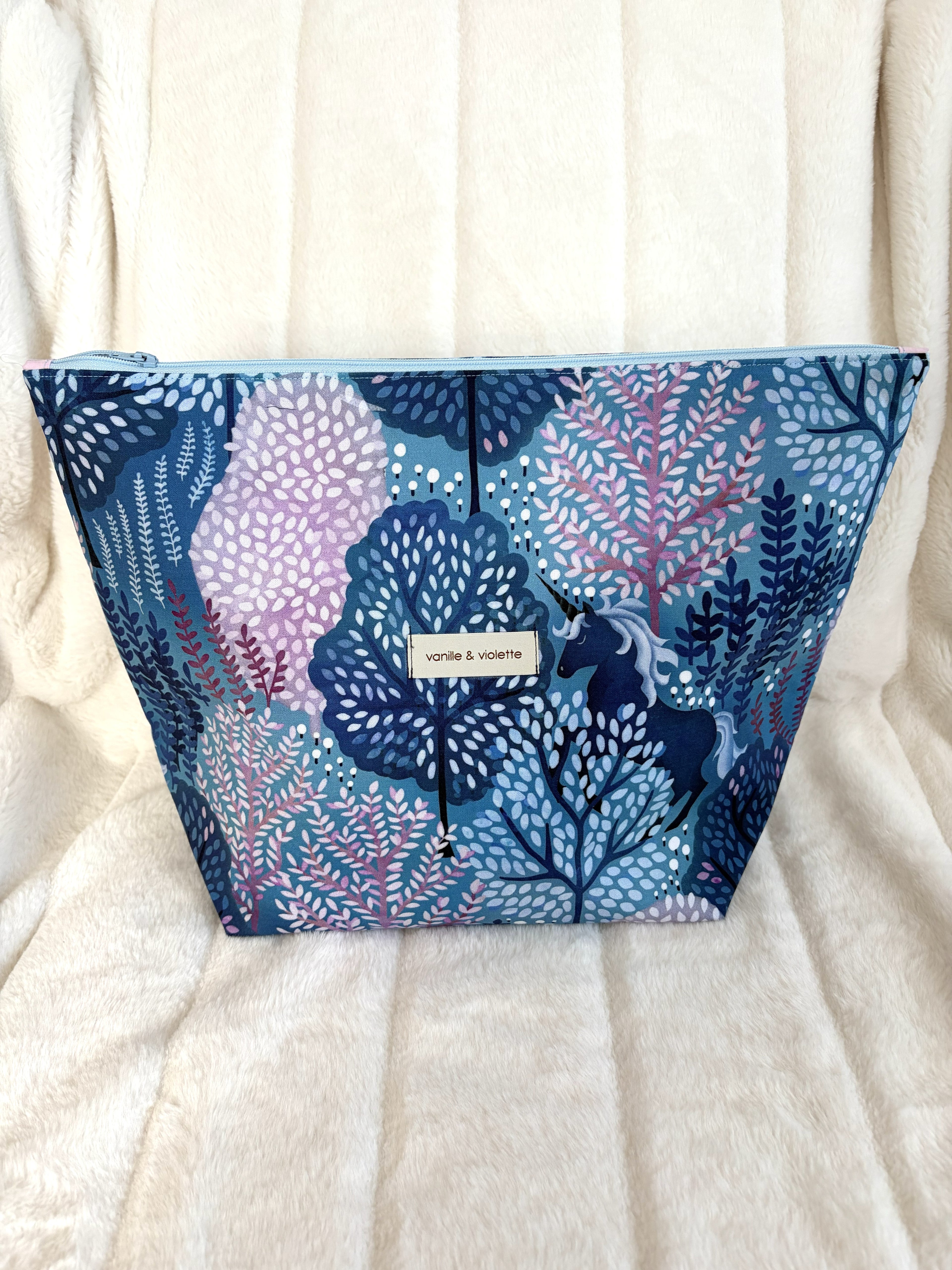 Winter Unicorn | Large Project Bag