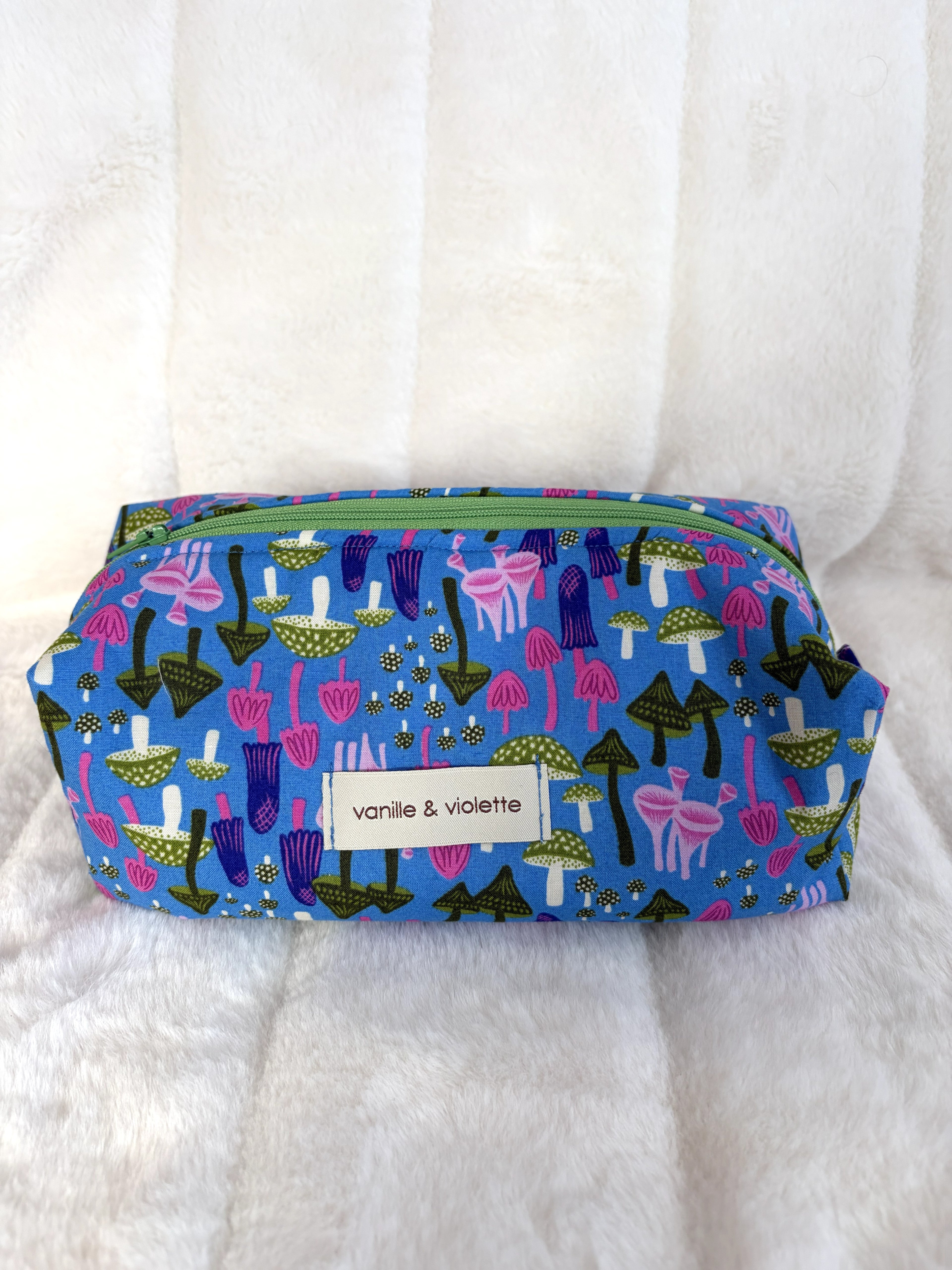 Mushroom Forest | Boxy Pouch