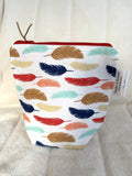 Wispy Feathers | Small Project Bag